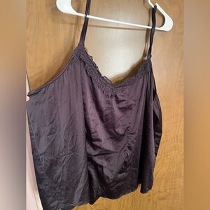 Torrid Black Camisole with Lace-4X